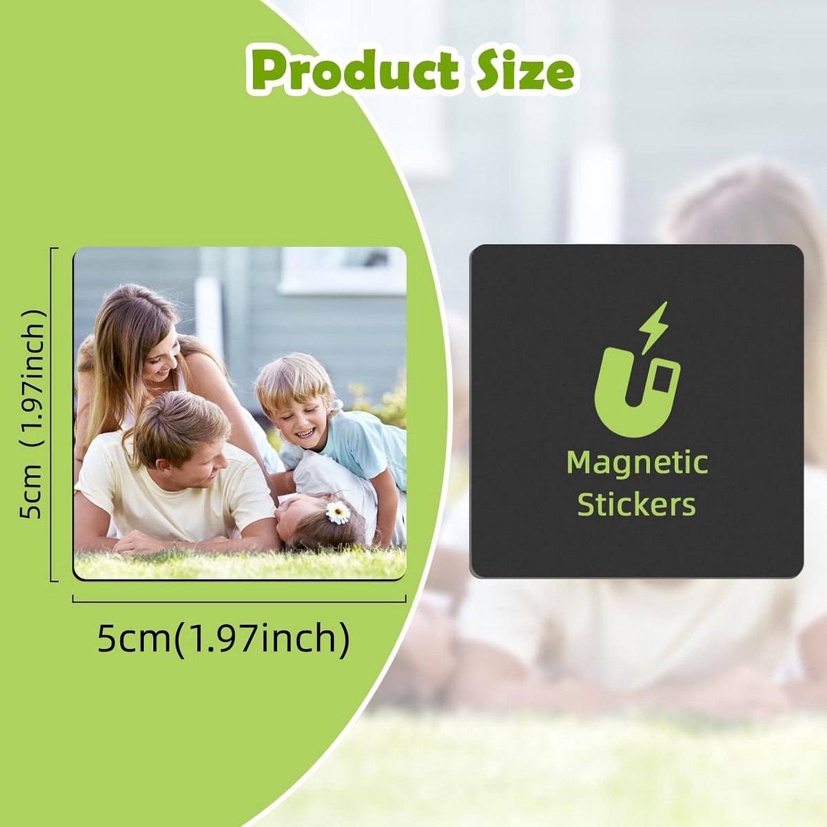 Qualsen Sublimation Blanks Fridge Magnet for Home Kitchen Fridge Magnets Sublimation Magnets Fridge Magnets DIY - ShopVlot