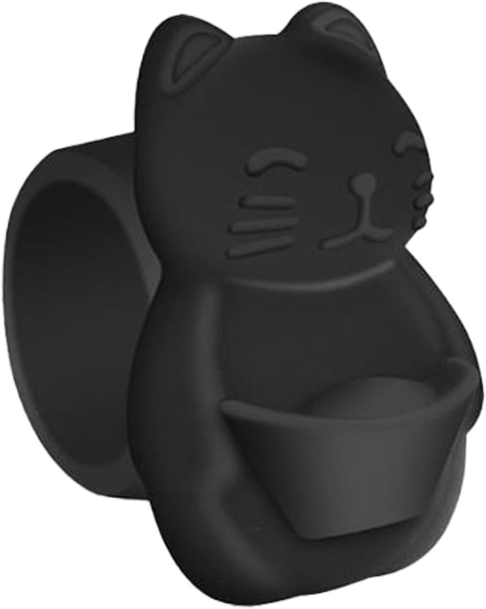 Deurklink beschermer - deurklink hoezen - 4 stuks - deur klink beschermer - deurklink beschermringen - muurbeschermer deurklink - muurbeschermer - deurbuffer - muur beschermer - Zwart