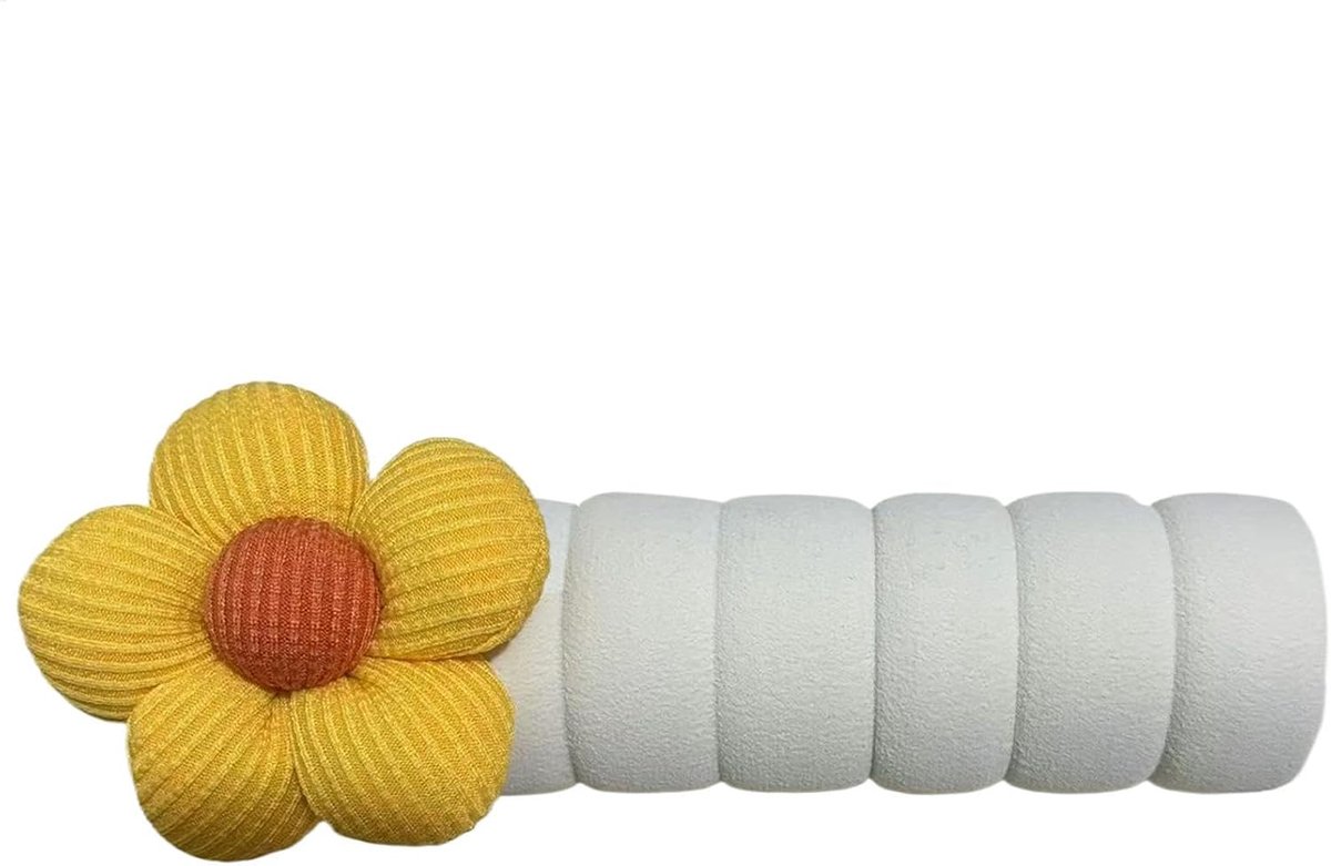 Deurklink beschermer - deurklink hoezen - 2 stuks - deur klink beschermer - deurklink beschermringen - muurbeschermer deurklink - muurbeschermer - deurbuffer - muur beschermer - 13.8*5.5cm - Geel
