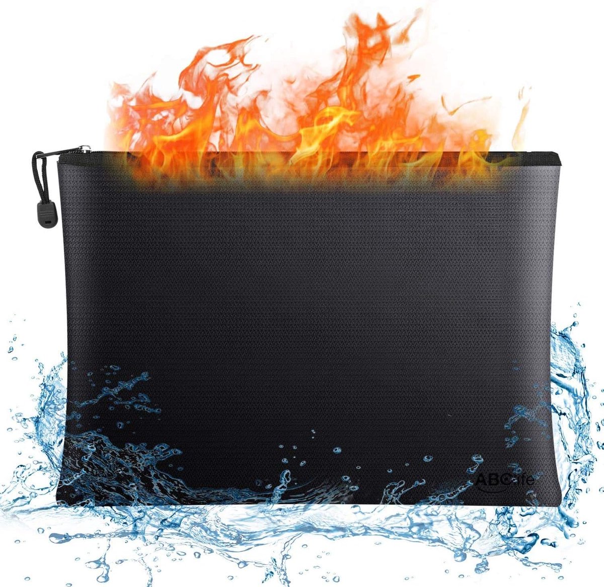 Brandwerende documententas: Inclusief één brandwerende tas met ritssluiting (11,5 x 8,5 inch); geschikt voor het opbergen van documenten, contant geld en waardevolle spullen.