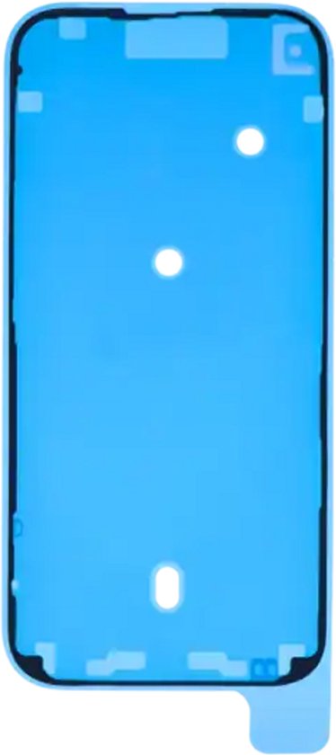 Blauwe plakker voor iPhone 16 Pro Max schermrand