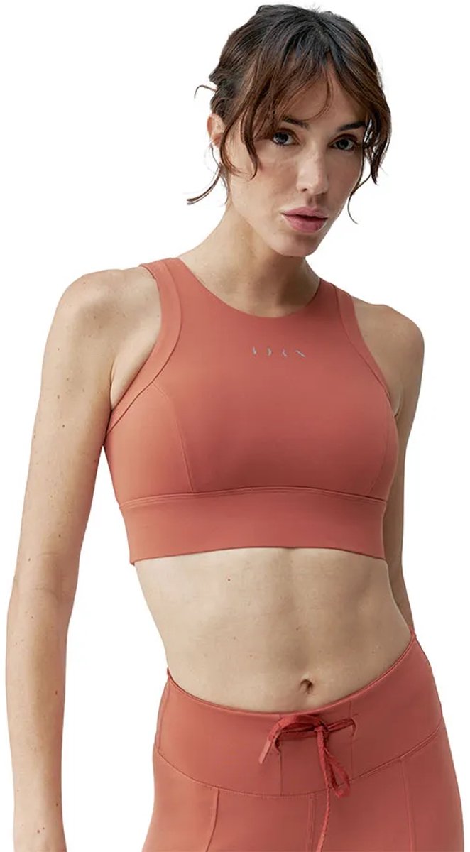 Born Living Yoga Esme Sporttop Met Hoge Ondersteuning Rood M Vrouw