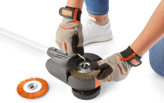 Nylon Onkruidborstel - Onkruidverwijderaar Accessoire - Onkruid Verwijderen - Voor Delicate Oppervlakken - 1x Nylon Borstel - N.v.t. — afbeelding 4