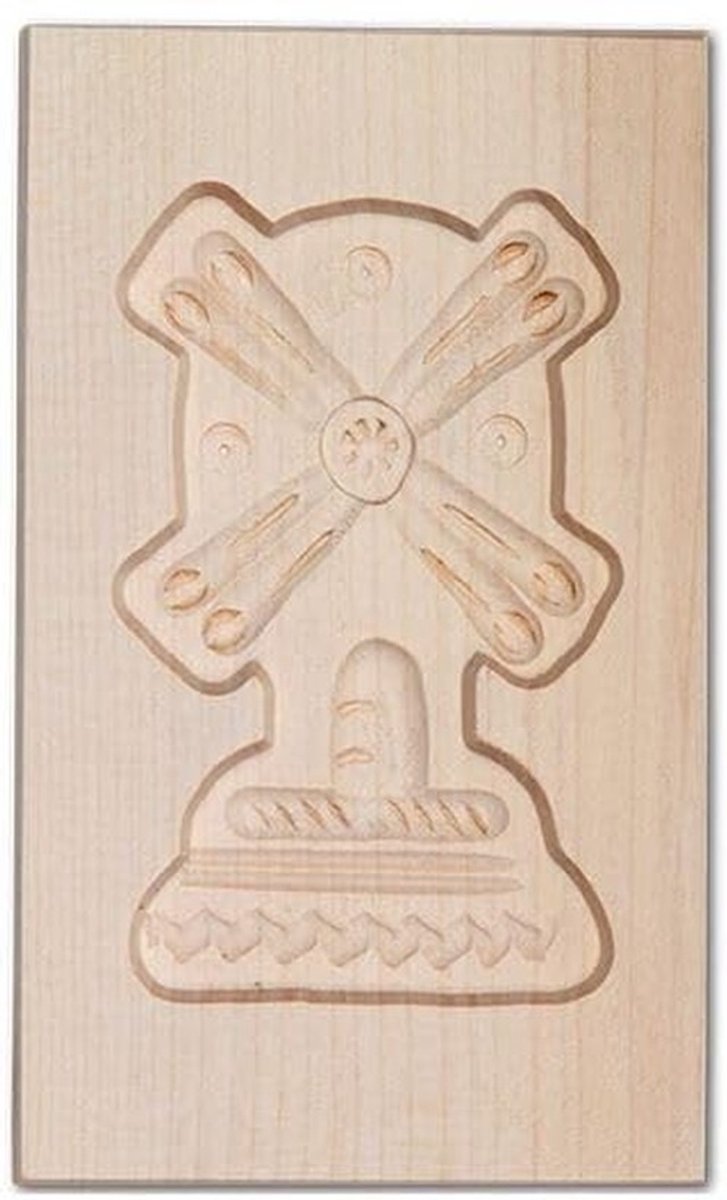 Solidchoice - Houten Speculoosvorm Engel 15 cm voor Koekjes