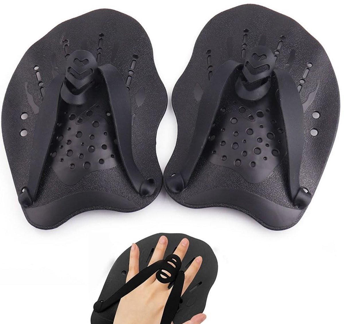 Solidchoice - Verstelbare Handpaddles voor Zwemtraining