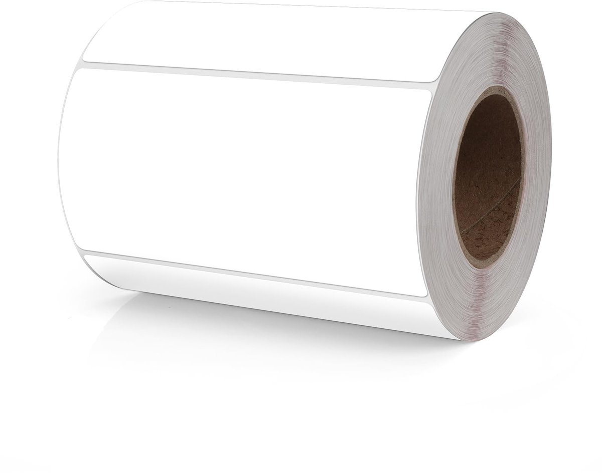 Solidchoice - 500 Stuks Witte Zelfklevende Labels voor Verhuizen