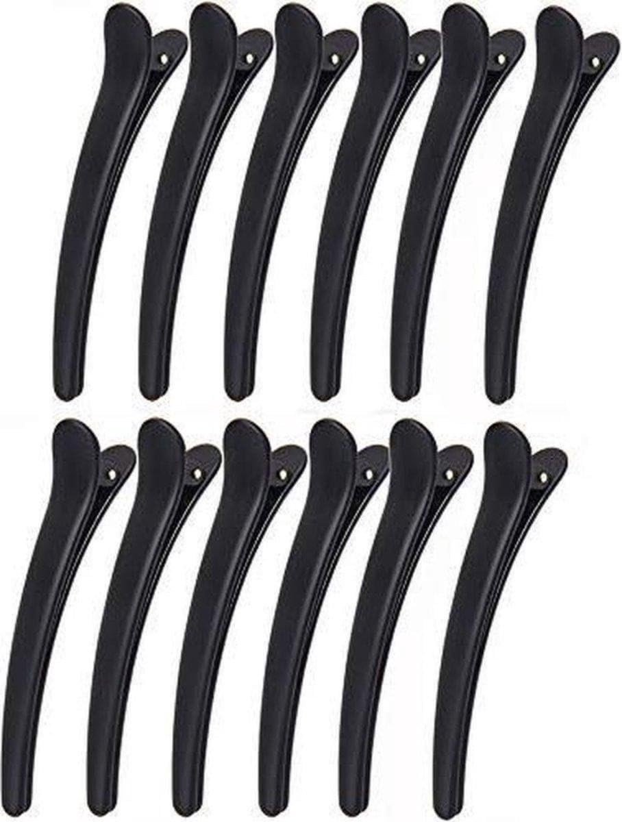Solidchoice - Professionele Kappers Haarklemmen - Set van 6 Stuks