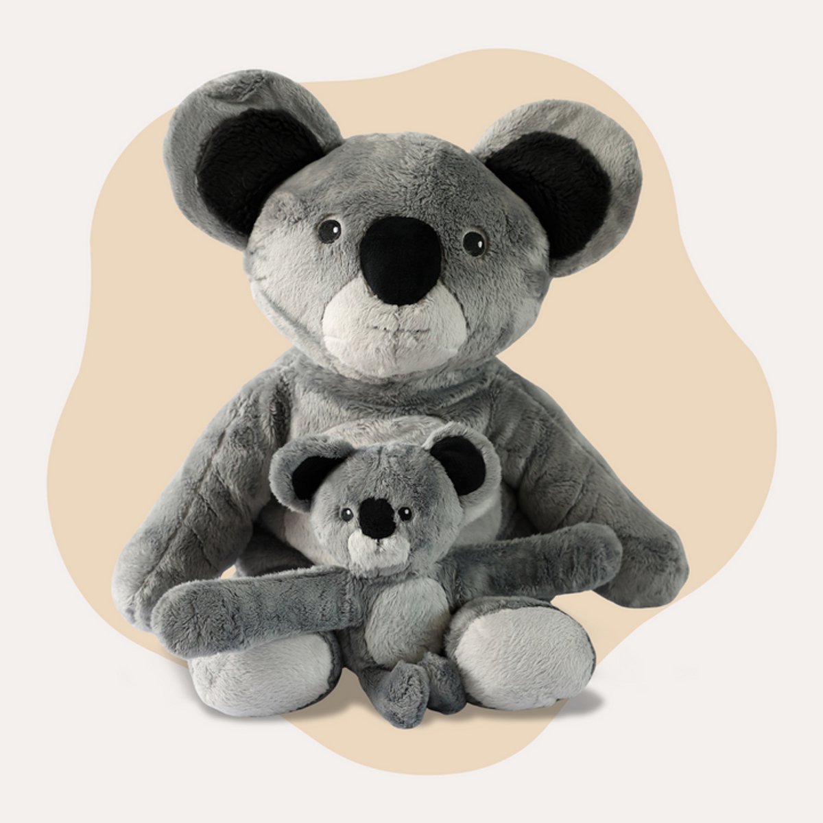 Lotgenootje Verzwaringsknuffel Koala + Mini Koala - Verzwaarde Knuffel - Weighted Stuffed Animal - Sensorisch Speelgoed - Zware Knuffel Anxiety - Plushie