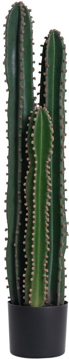 Kunstcactus groot realistisch kunstplant - groot formaat - diameter 17 x 98 cm - groen