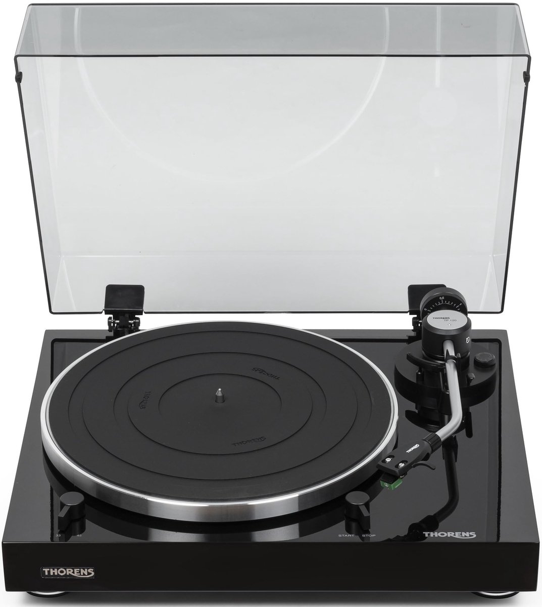 Solidchoice - Draaitafel TD 204 Hoogglans Zwart