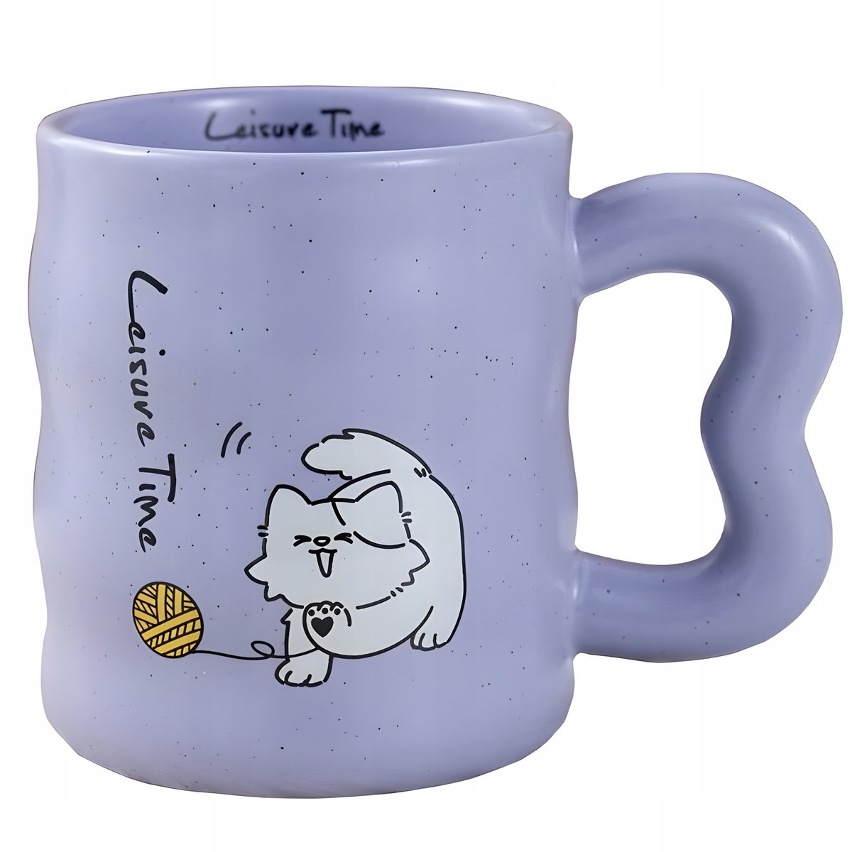Grote Keramische Mok met Kattenprint - 350ml