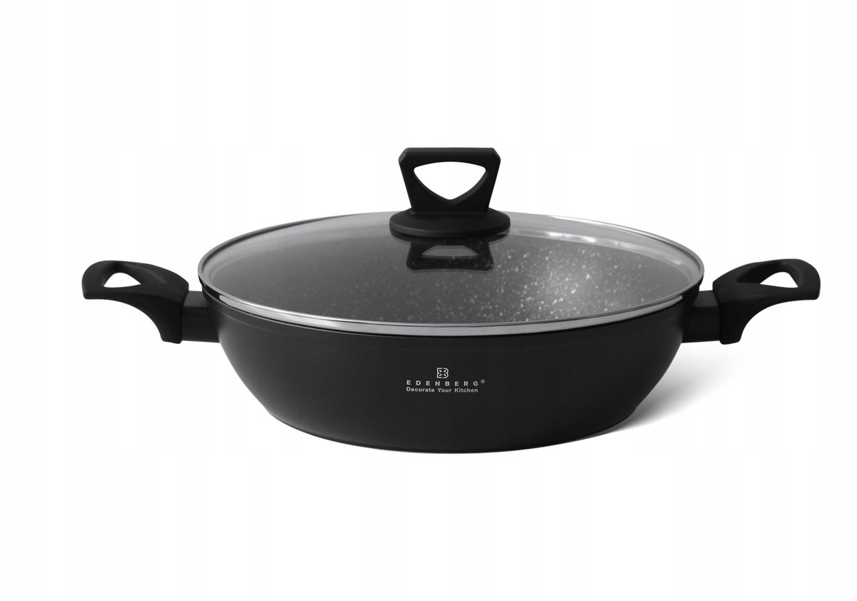Edenberg Marmite Pot 1.5L met Marmercoating & Glazen Deksel