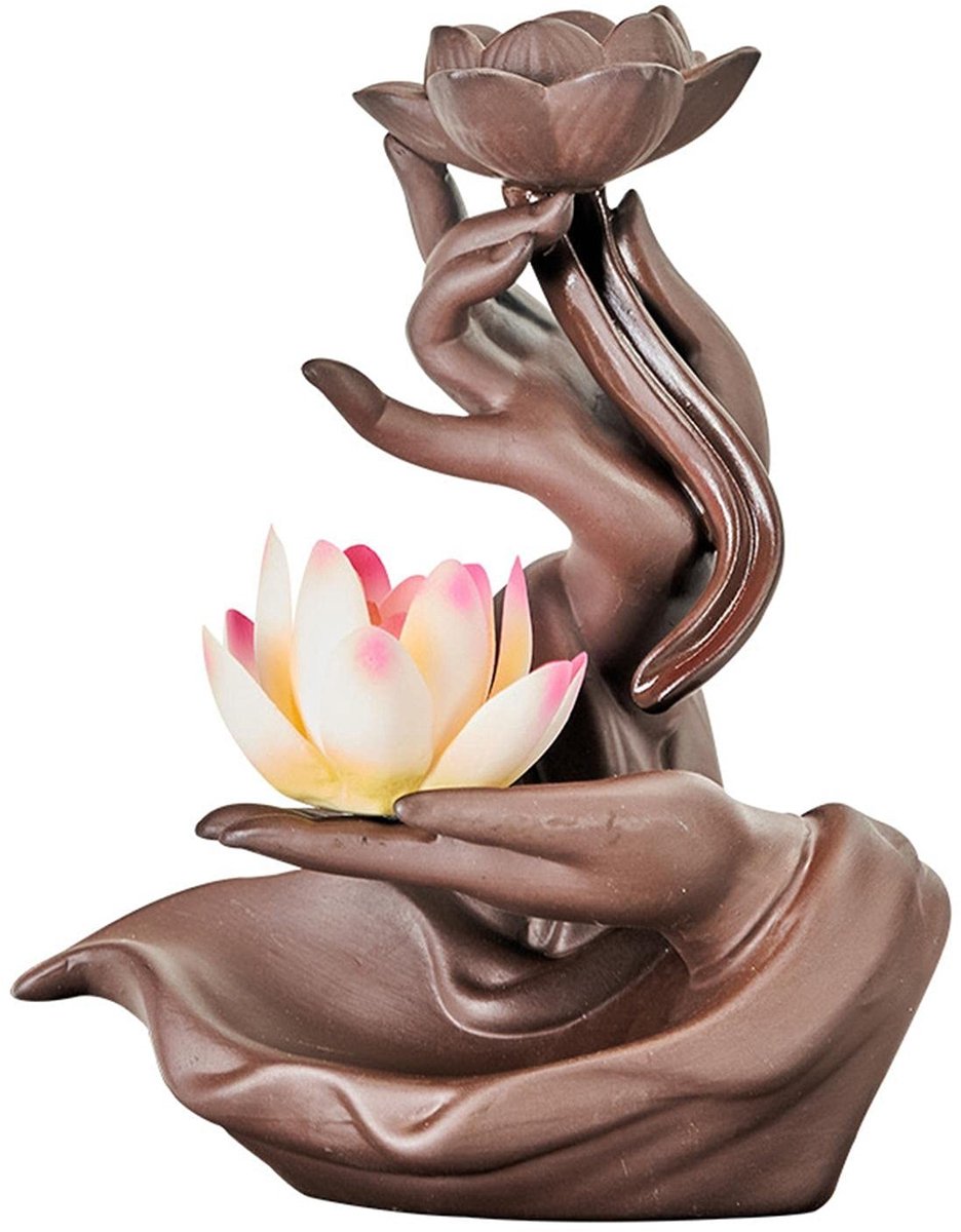 Solidchoice - Backflow Wierookhouder voor Meditatie en Ontspanning