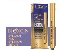 Bioxcin Wenkbrauw- en Wimperserum - Biotine & Castorolie - 3 ml