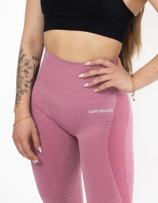 Modesty High-Waist Legging - CAPO FINALE - Leggings - S - Kleur Black - Sportkleding - Activewear - Gymkleding - Fitnesskleding - Sportoutfit - Fitness - Hardlopen - Crossfit - Yoga - Pilates - Krachttraining — afbeelding 3