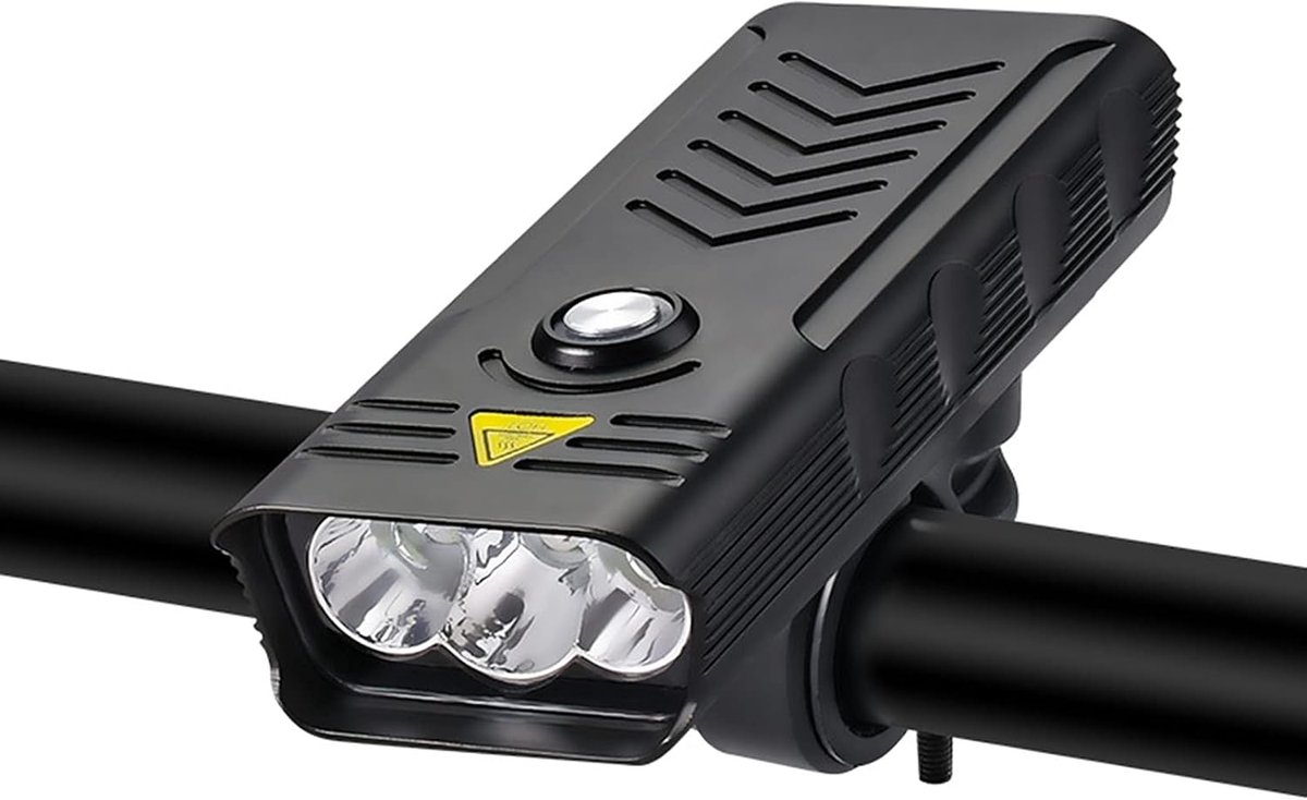 Fiets Licht USB Oplaadbare Fiets Koplamp 5T6 LED Super Heldere Zaklamp Front LightsMountainbike Koplampen - ShopVlot