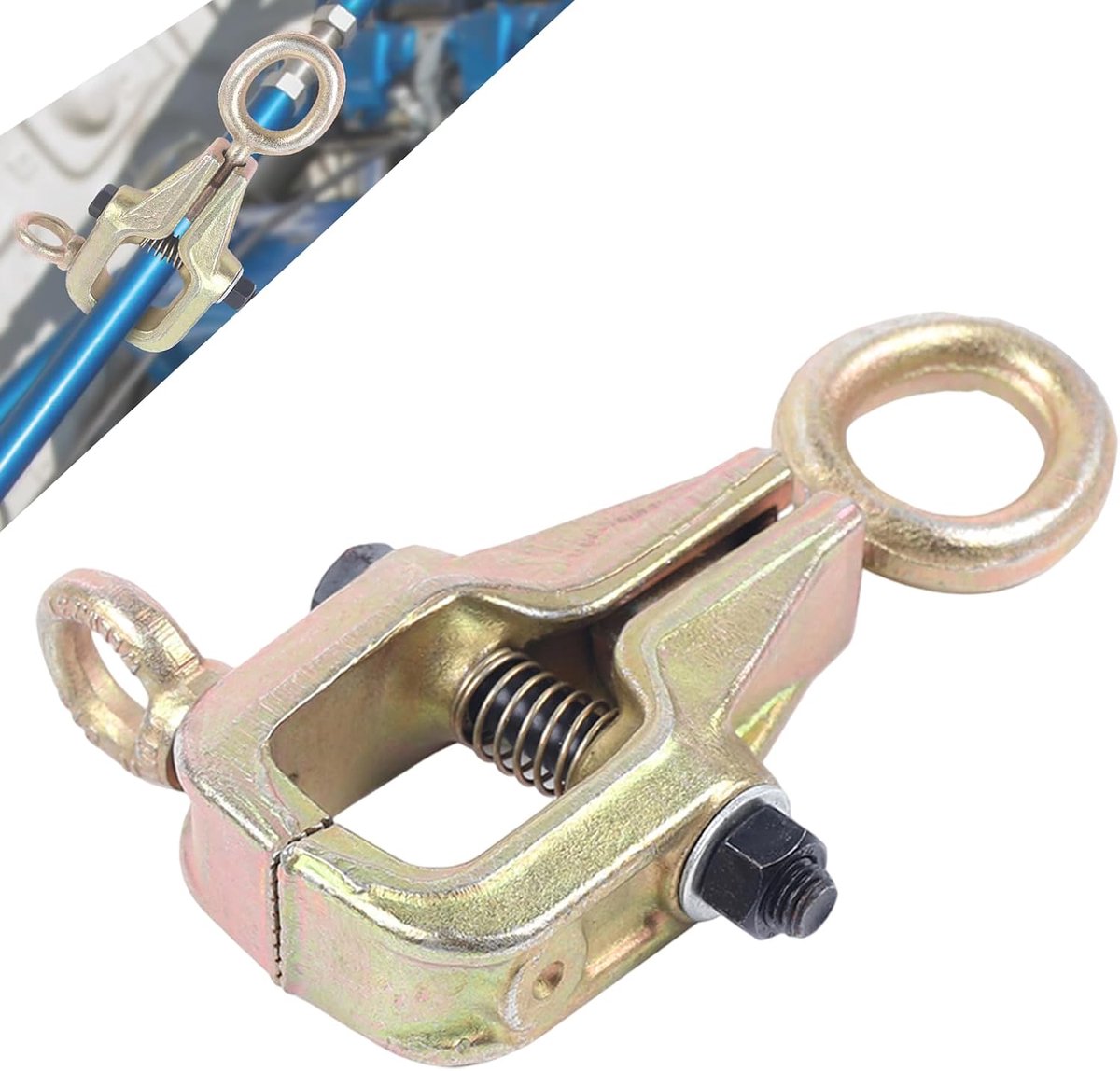 Trekklem, carrosseriegereedschap, handklimklem voor carrosserieframe, bekleding en andere metaalreparaties - ShopVlot
