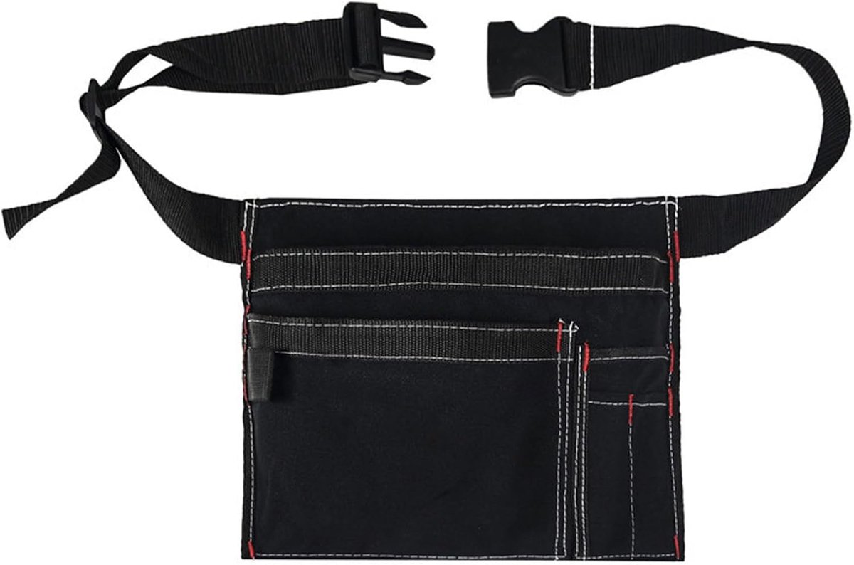 Canvas Tool Bag Vierkante Multifunctionele Tool Riem Pouch Loodgieter Tool Opbergtas - ShopVlot