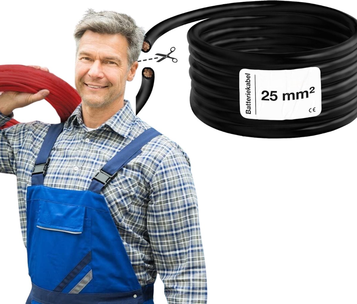 Zavio® Startkabels - Accukabels Batterijklemmen - Auto Accu Starten
