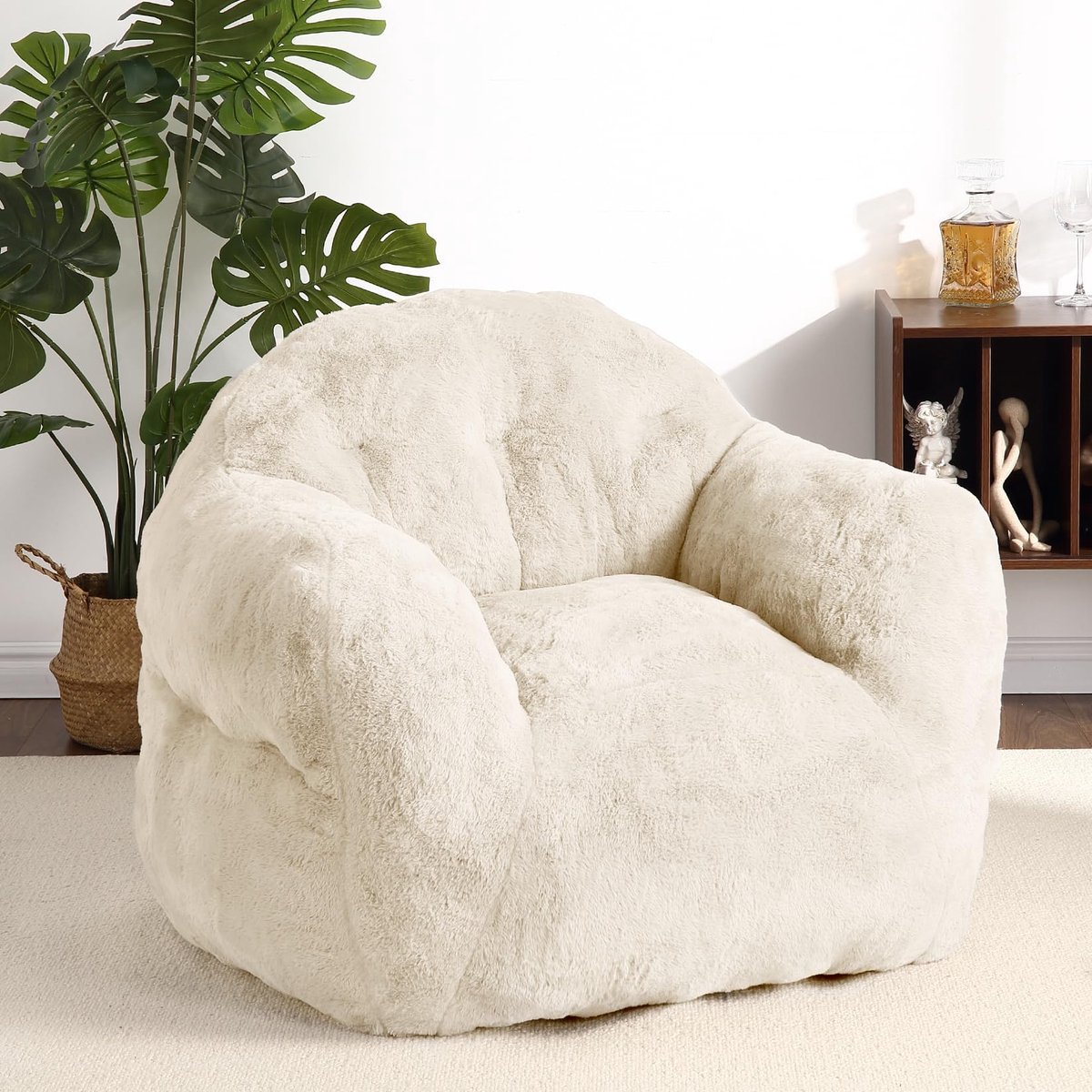 Danky - Grote Zitzak - 130 cm - Foamvulling - Beige