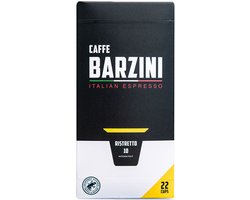 Barzini Ristretto Cups - 22 cups - 100% Rainforest Alliance koffiecapsules