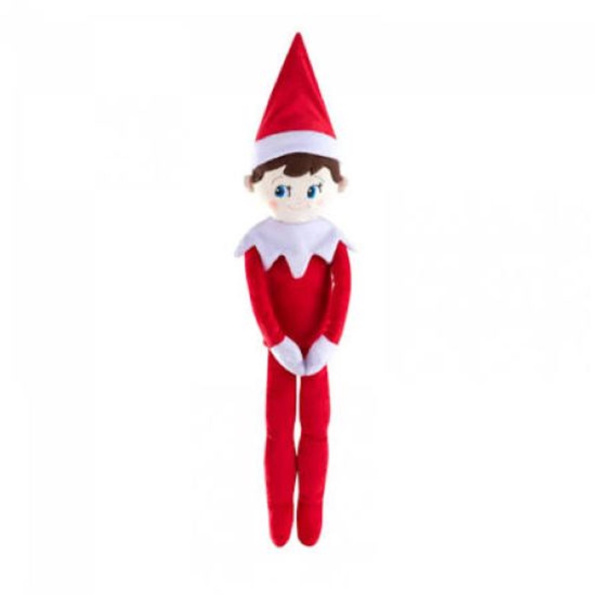The Elf on the Shelf Plushee Pals Huggable Boy – Pluche Kerstelf – 69 cm – Rood/Wit ofici:ele EAN: 814854011903