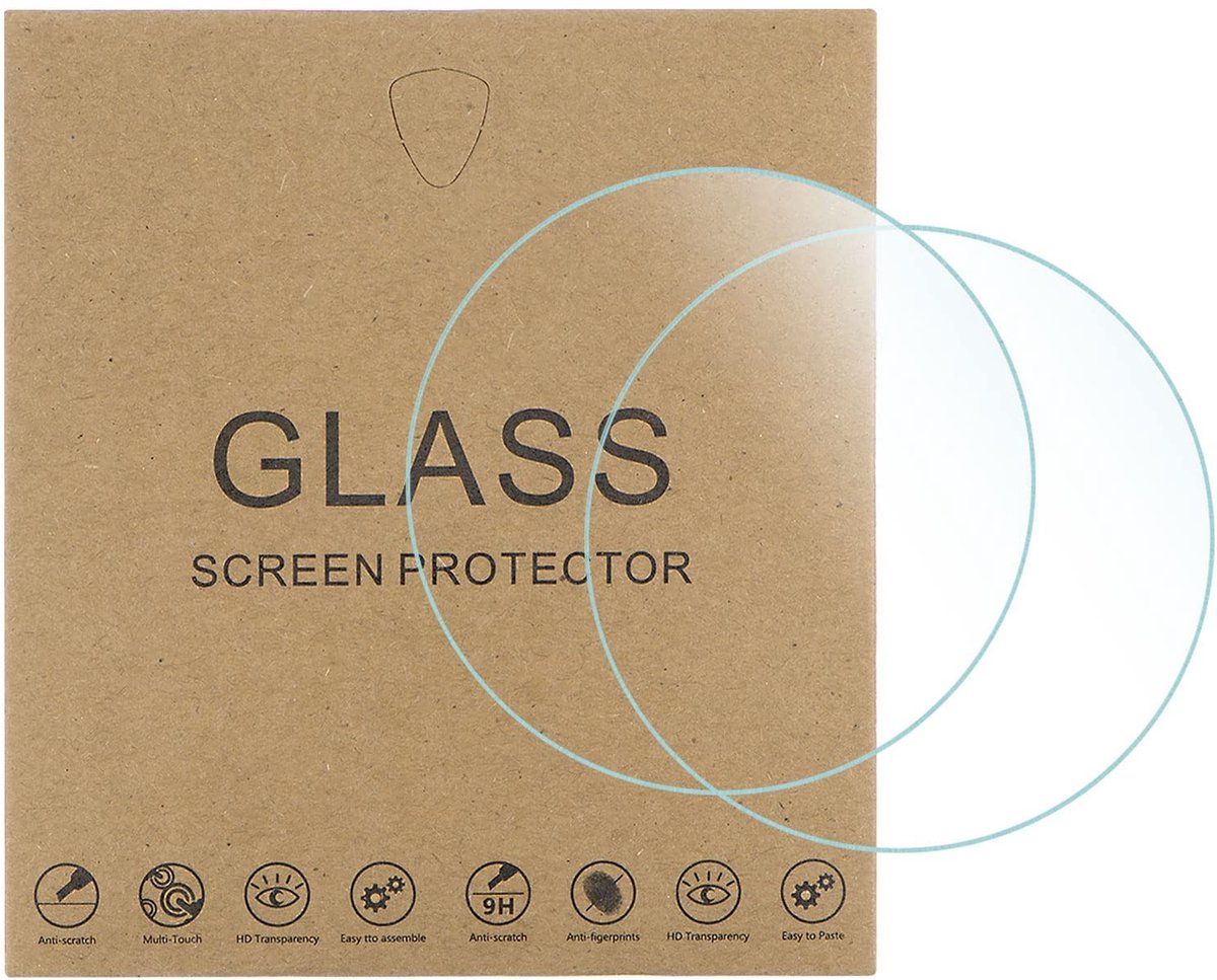 Solidchoice - Set van 5 HD Tempered Glass Screen Protectors voor Smartwatch 45mm