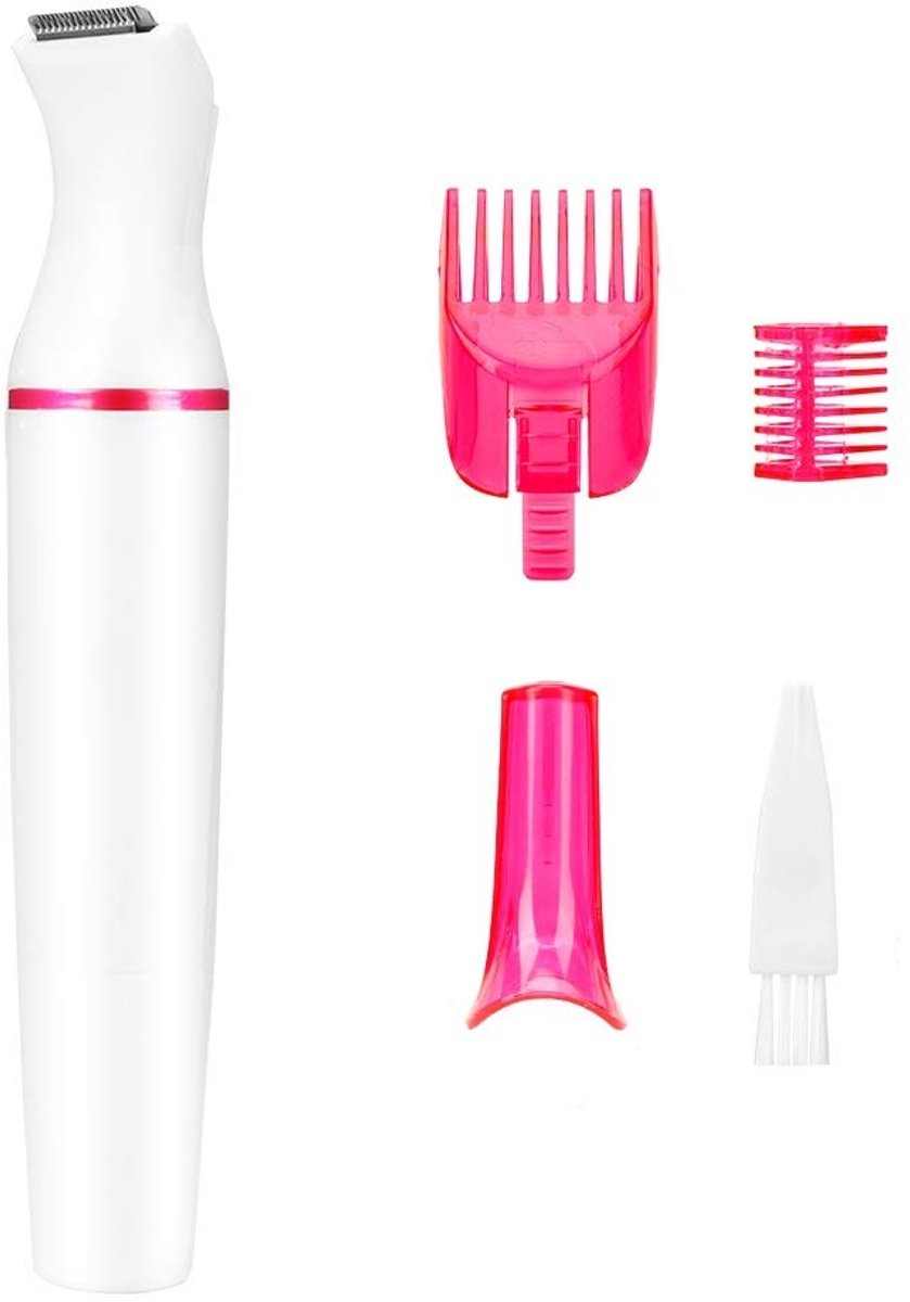 Solidchoice - 4-in-1 Elektrische Dames Scheerapparaat - Voor Haren, Neus, Wenkbrauwen en Bikinilijn