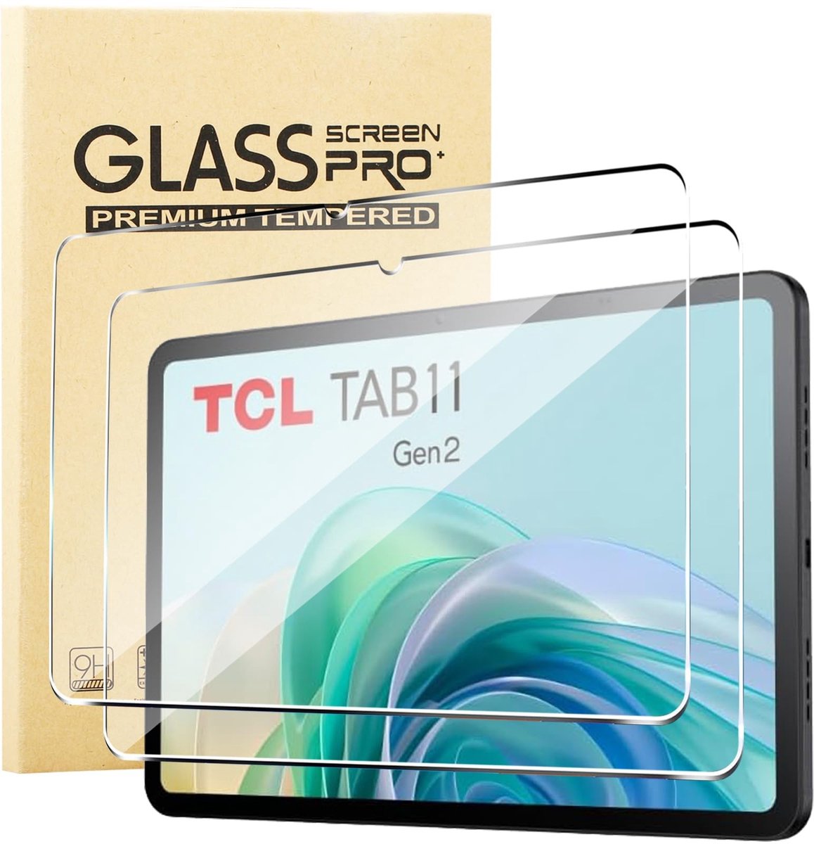 Solidchoice - Gehard Glas Displaybeschermfolie voor TCL Tab 11 Gen2