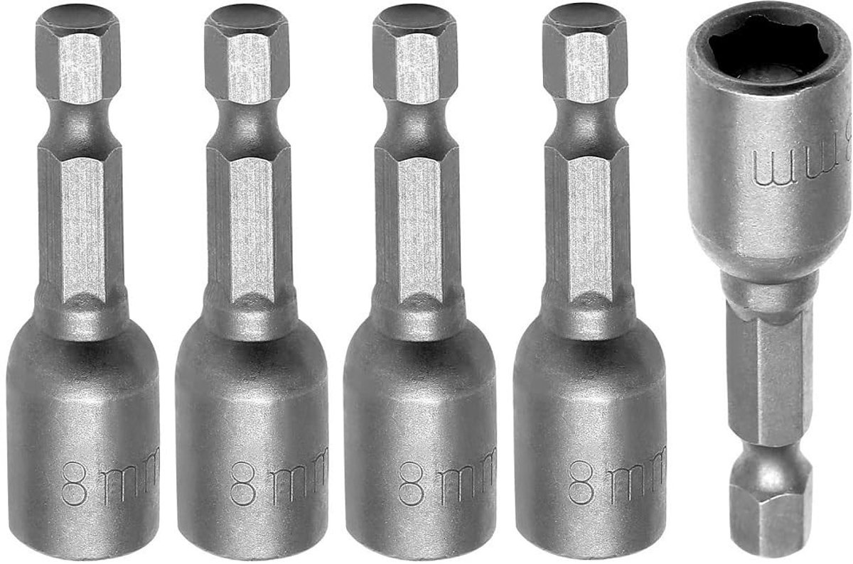 Solidchoice - Set van 5 Magnetische Steeksleutels