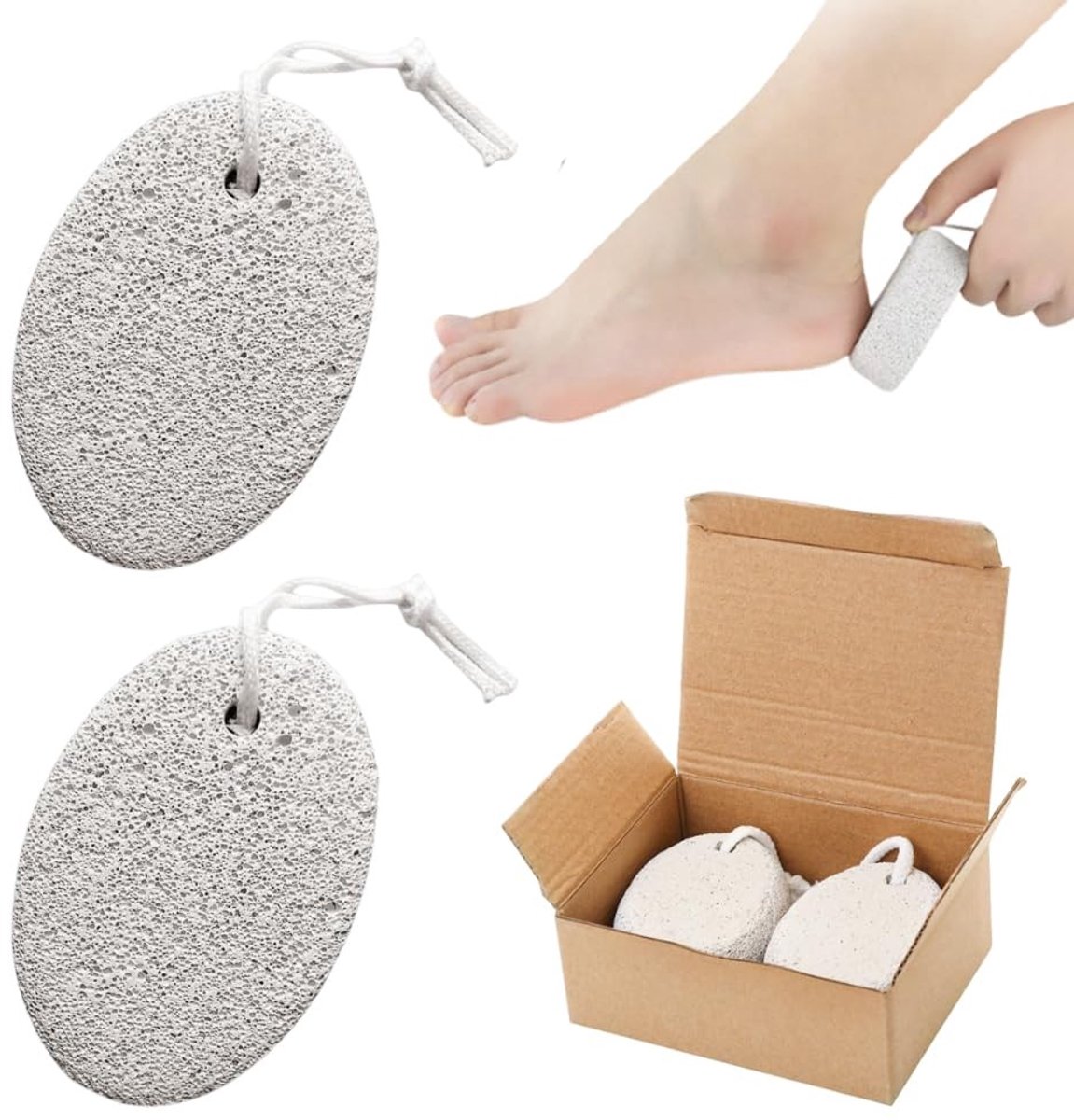 Solidchoice - Pumice Stone voor Voetverzorging en Eeltverwijdering