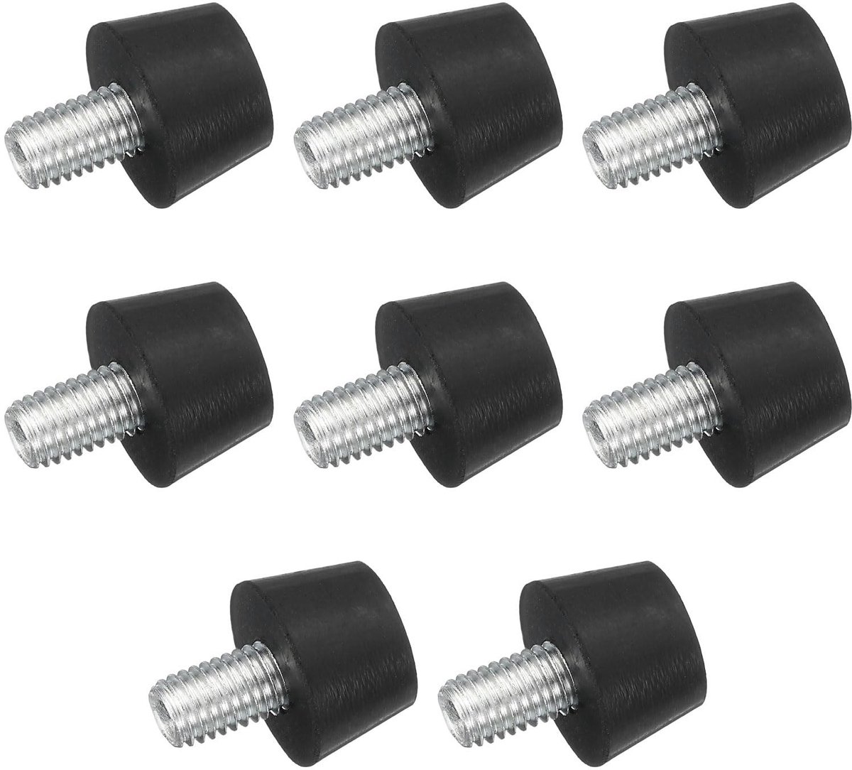 Solidchoice - 8 Stuks Rubber Vibration Insulators voor Geluidsdemping