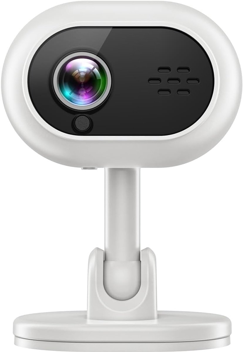 Plug-in Slimme Binnen Beveiligingscamera – WiFi Slimme Camera – Babyfoon – HD Video Dag en Nacht 1080p – Bewegingsdetectie – Tweewegs Audio