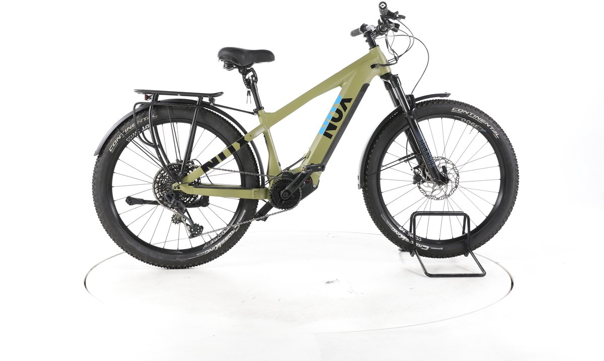 Nox Cycles HYBRID XC Tour Elektrische trekkingfiets Brose Accu 725Wh 27,5" groen