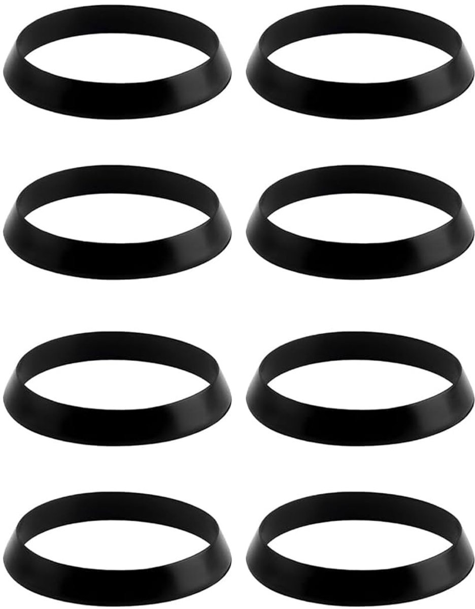 Solidchoice - Set van 8 Rubber Afdichtingen voor Afvoerdeksel