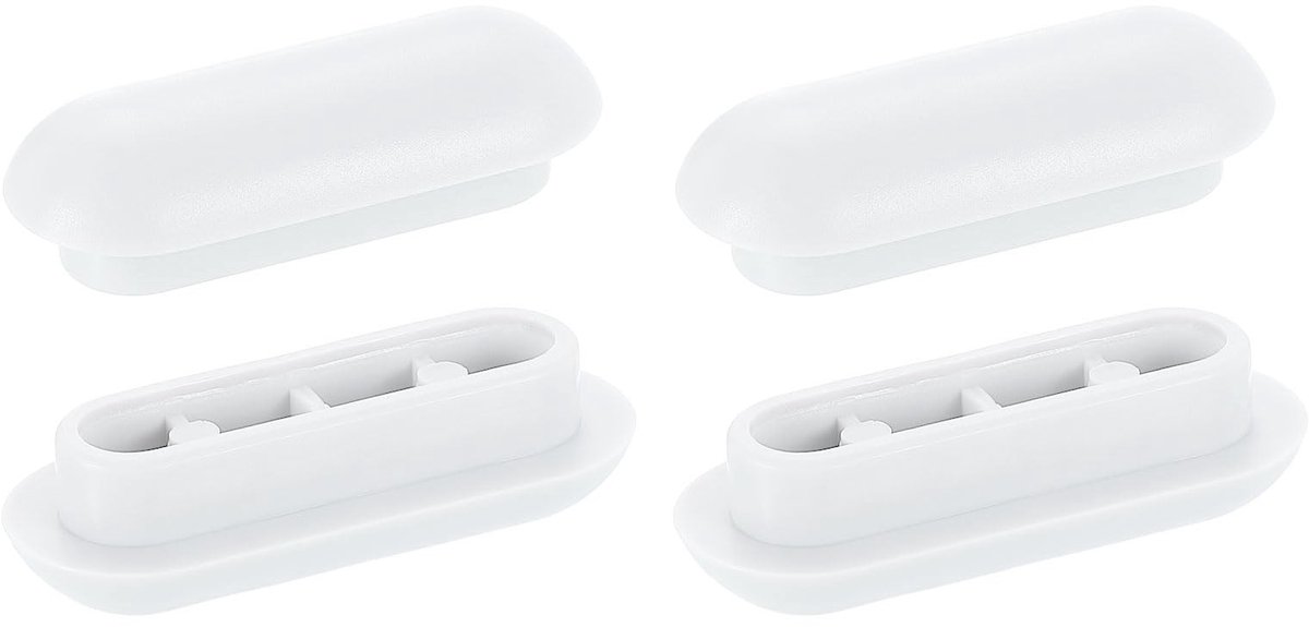 Solidchoice - 4 Stuks Antislip Toiletbrilbuffers voor Thuisgebruik