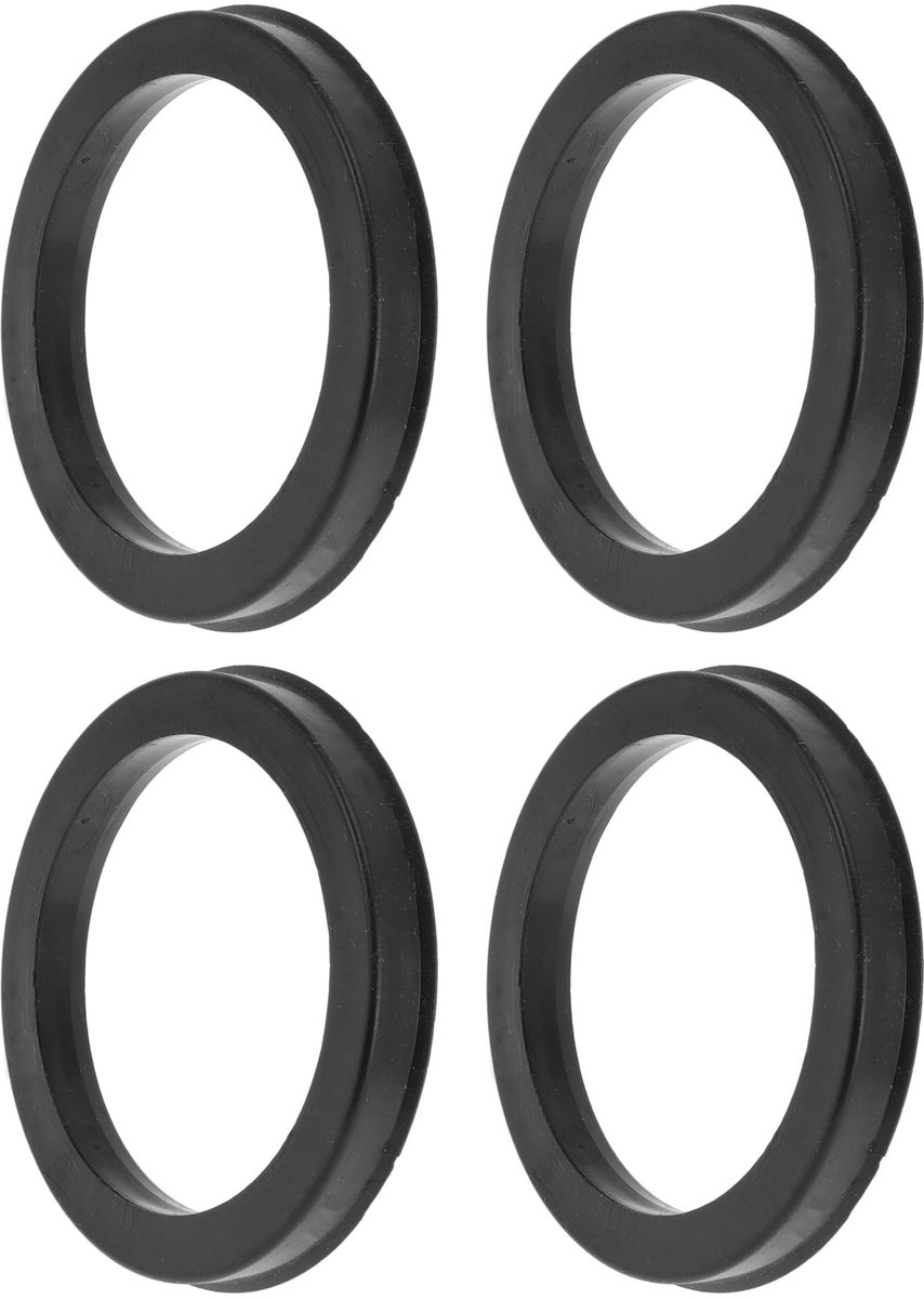Solidchoice - Hub Centric Ringen voor Auto Wielen van Polycarbonaat 4 Stuks