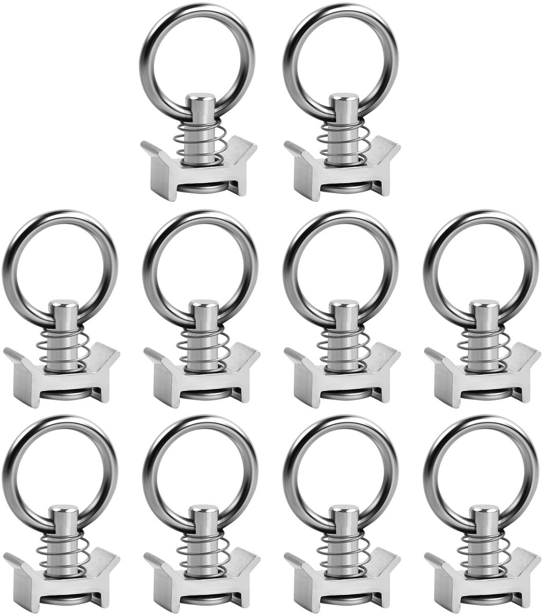 Solidchoice - 10 Stuks Airlinerailfitting voor Lading Vastzetten