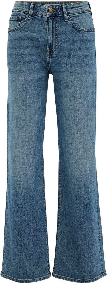 WE Fashion Dames straight leg jeans