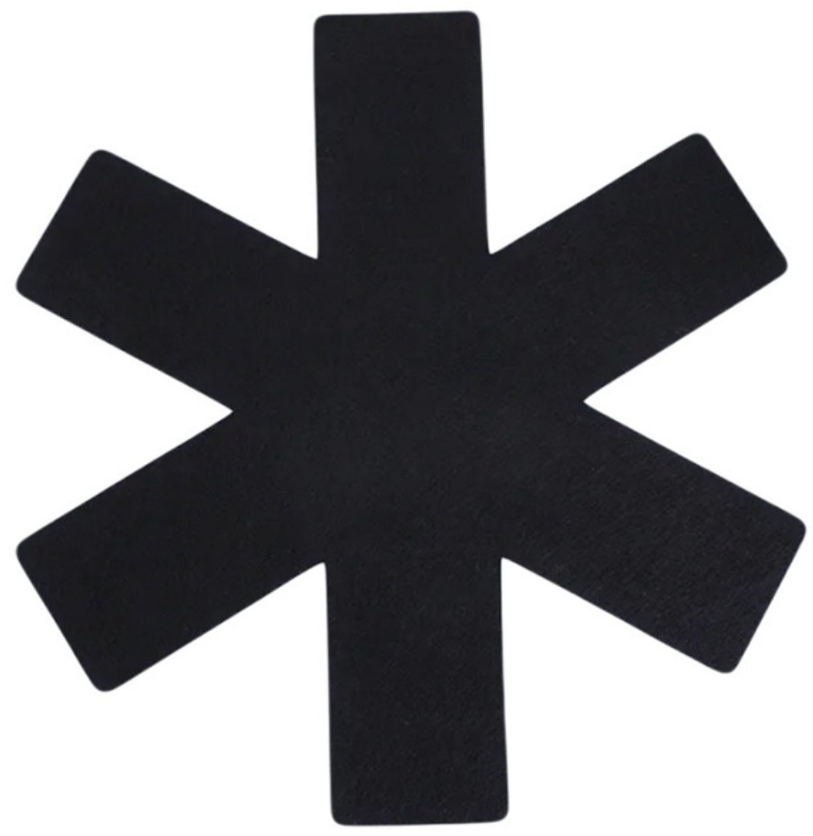 Pannenlappen van non-woven stof - 3 stuks - 3 maten - 20 cm + 30 cm + 38 cm - Scheidingsmatten voor kookgerei - Warmte-isolerende en scheidingsmatten voor kookgerei - Pannenlappen van vilt - Beschermmatten voor kookgerei - Stapelbare scheidingsmatten