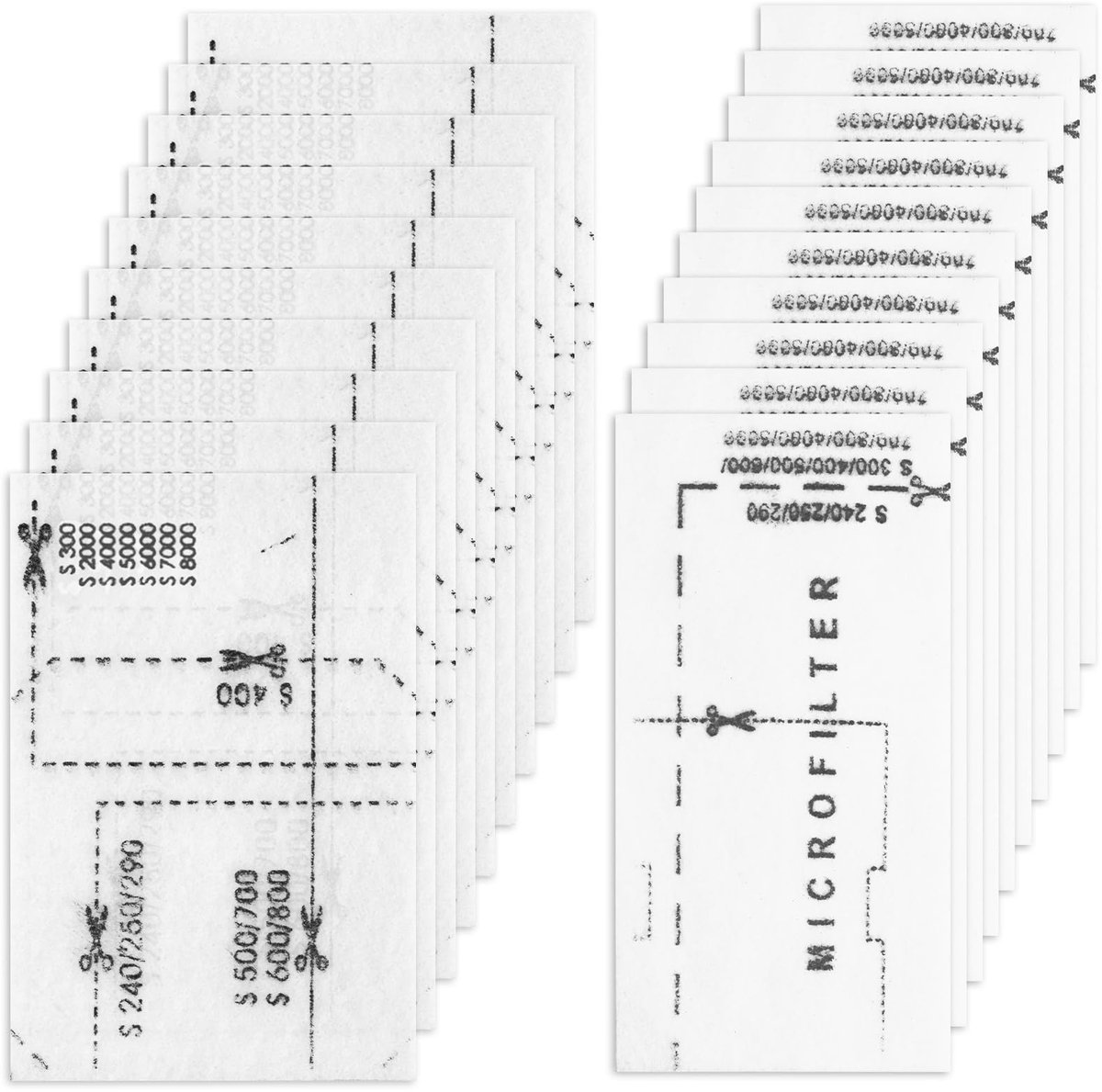 Solidchoice - Set van 20 Stofzuigerfilters voor Miele Complete C1/C2/C3