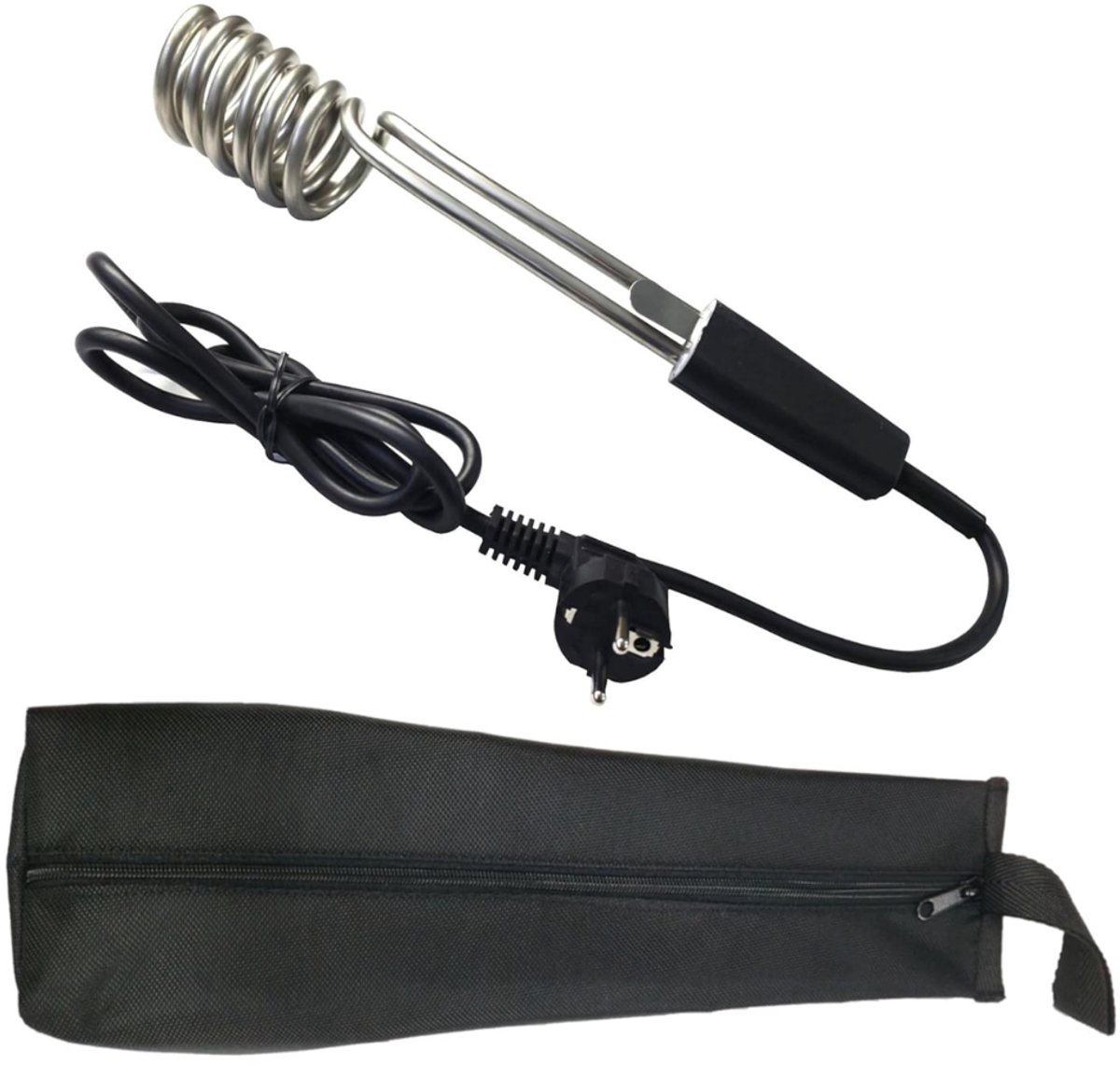 ZRNS® Dompelaar - Waterkoker voor op Reis - Met Thermometer - 1600 Watt - 230 V