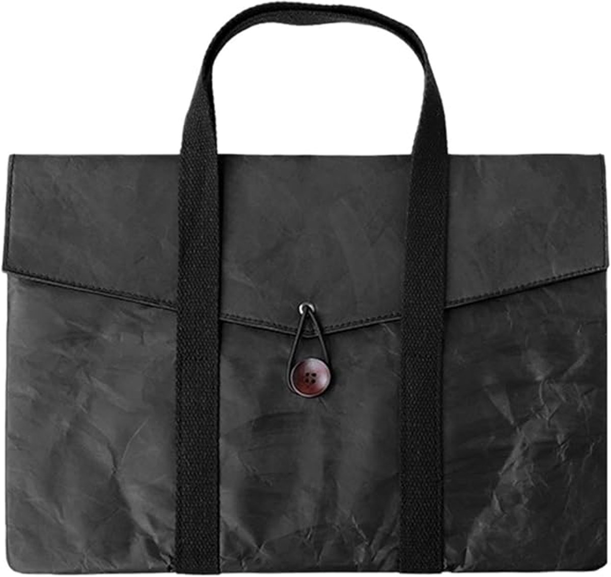 Waterdichte Laptoptas - Voor 14 inch - Met Viltvoering - Scheurvast en Lichtgewicht - Zwart