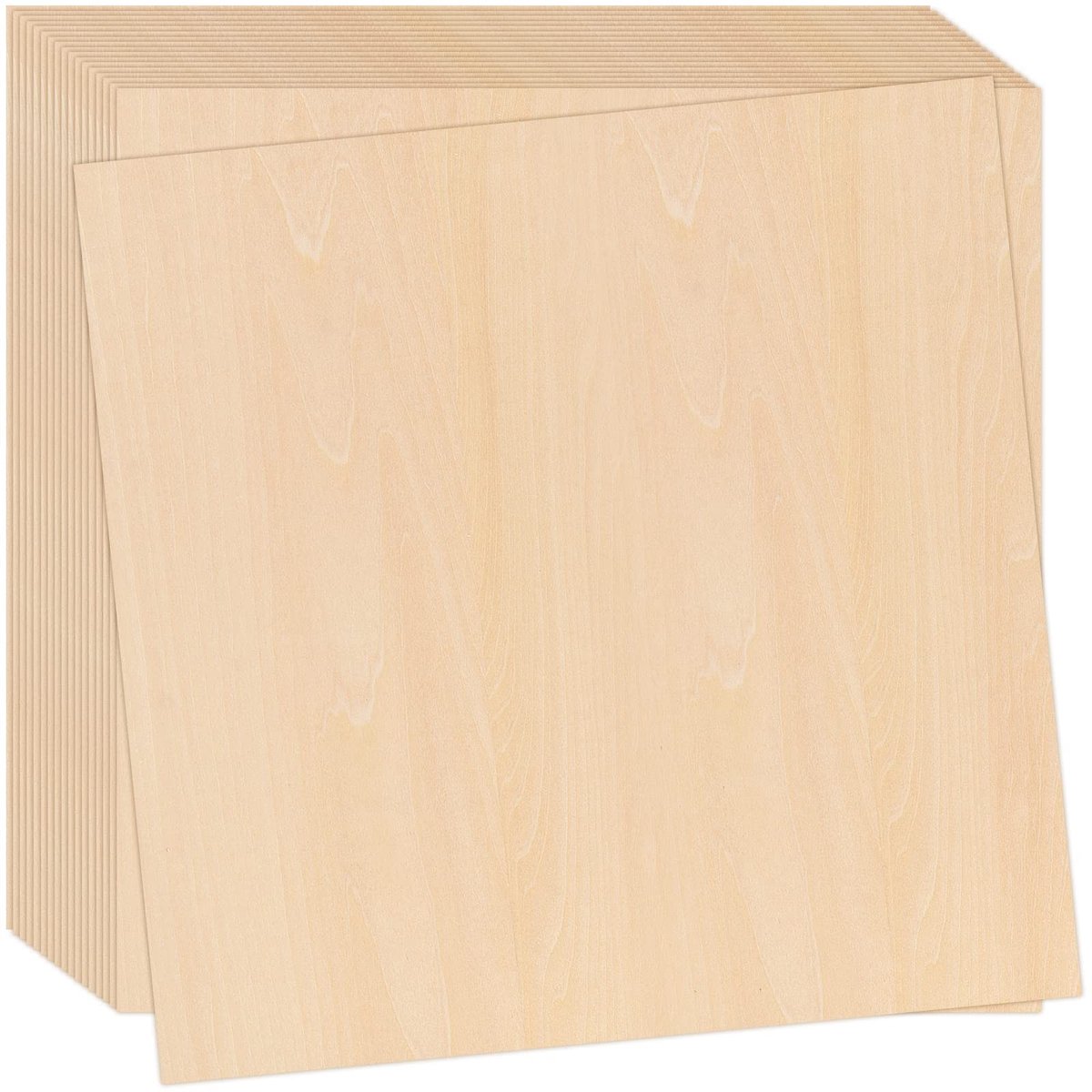 Solidchoice - Set van 18 Dunne Basswood Platen voor Modelbouw en Kunst