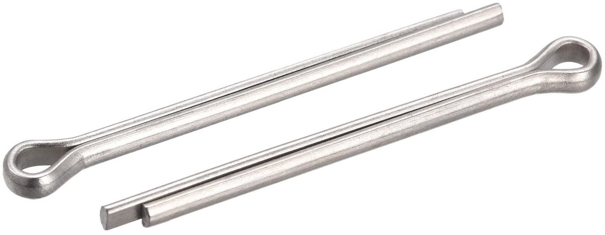 Solidchoice - 60 Stuks RVS Splitspanners voor Automobielmechanica