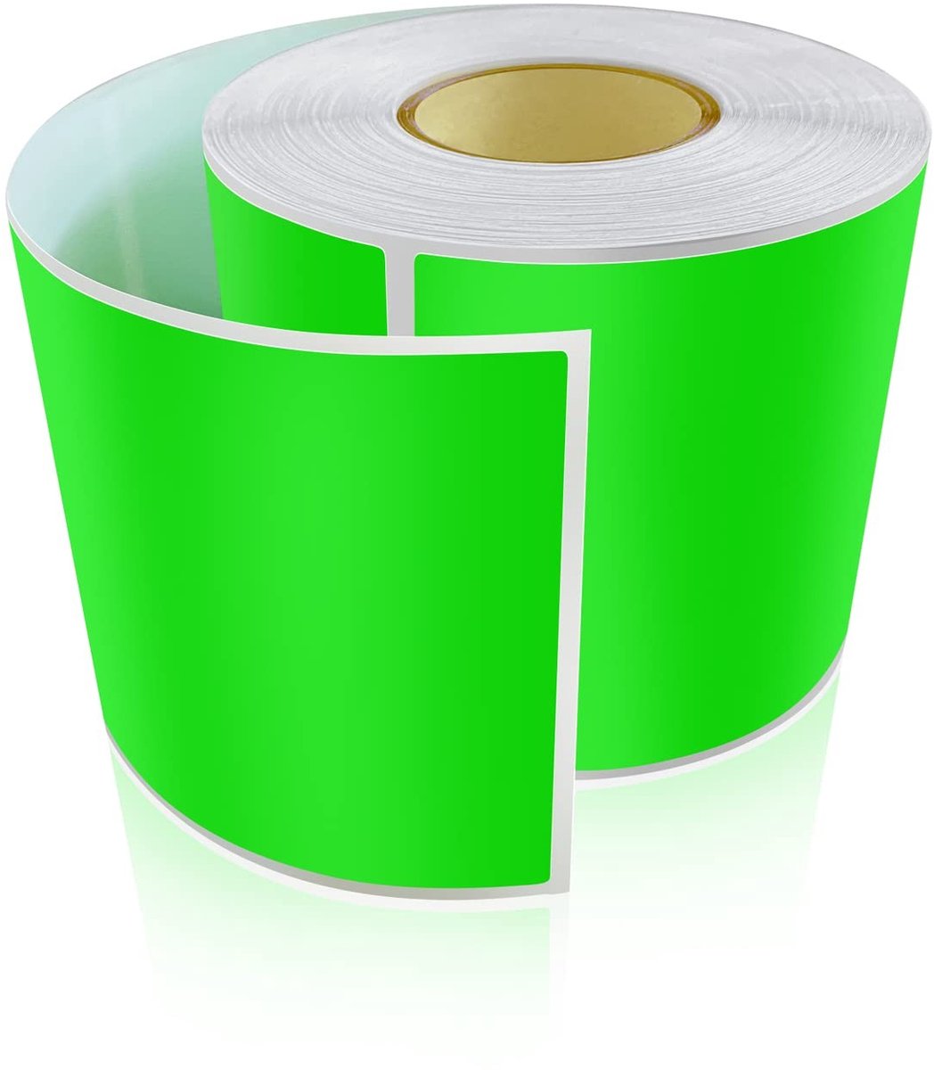 Solidchoice - 200 Stuks Zelfklevende Labels voor Verhuizing, Waterdichte Rectangular Stickers
