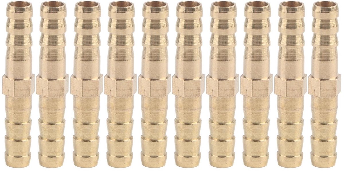 Solidchoice - Messing T-stuk Adapter voor Pijpen