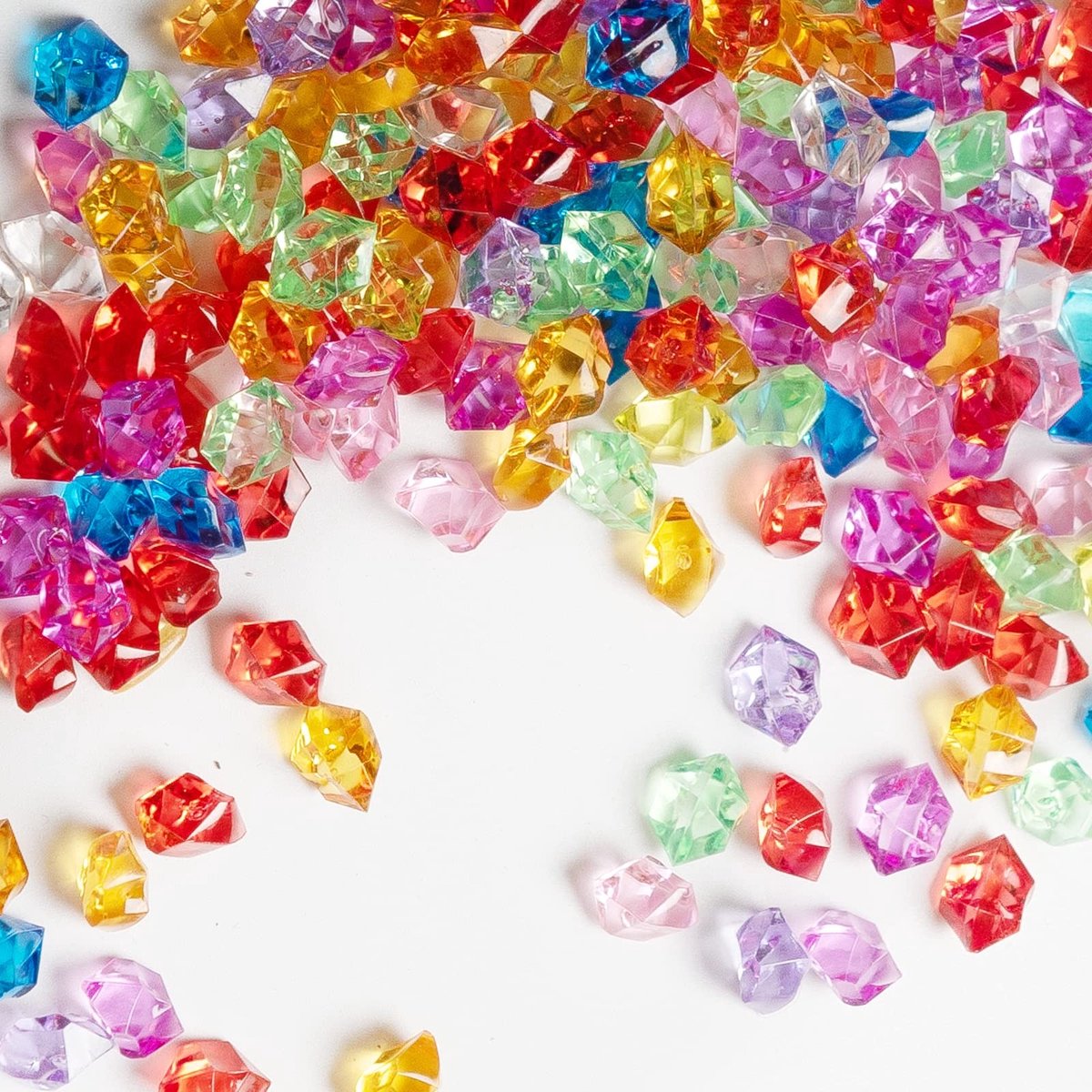 Solidchoice - 300 Stuks Kleurige Decoratieve Diamanten voor Creatieve Projecten