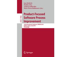 Lecture Notes in Computer Science7983- Product-Focused Software Process Improvement
