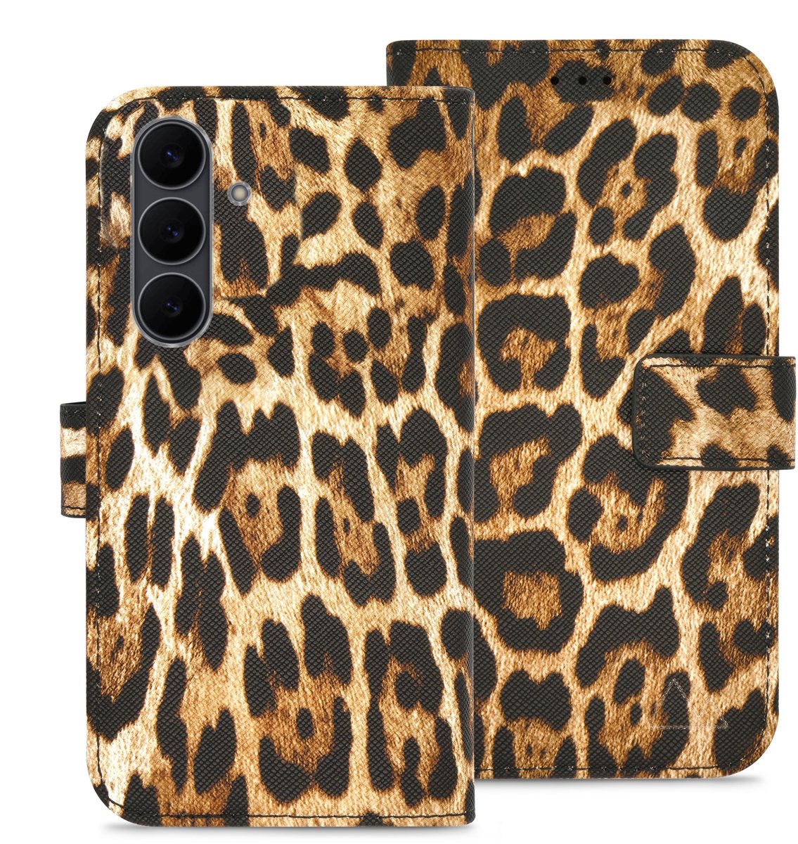 My Style Flex Wallet for - Geschikt voor Samsung Galaxy S25 FE - 5G/S26 FE 5G Wild Leopard